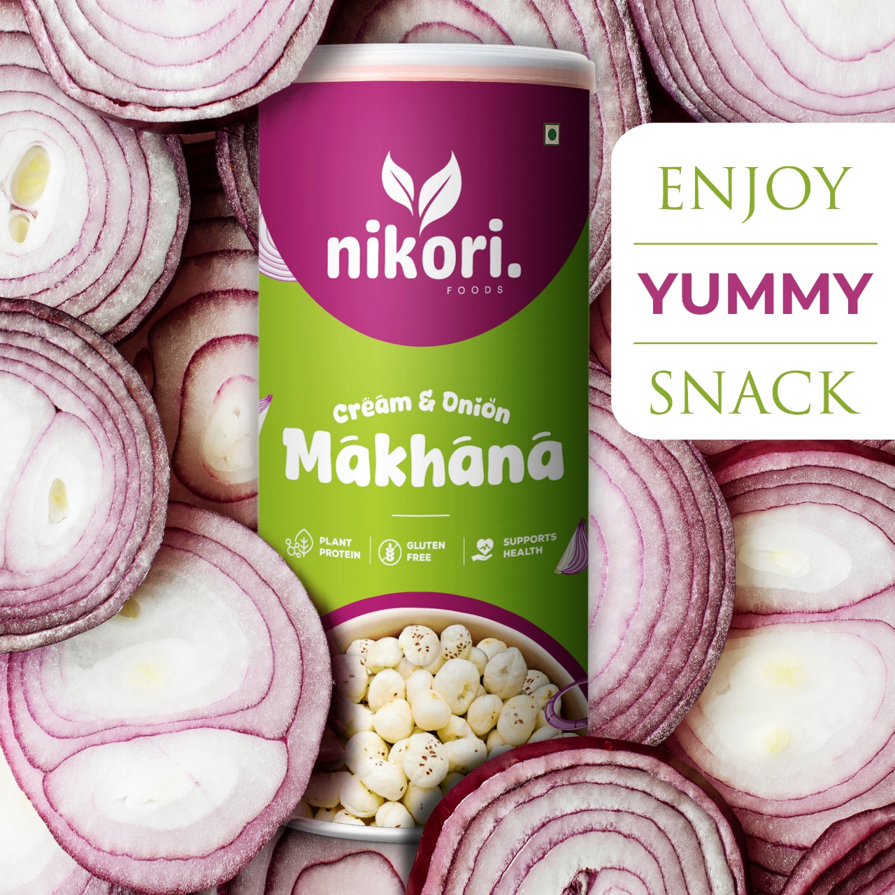 Cream & Onion Makhana
